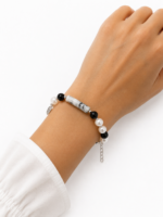 Midnight Pearl Bracelet