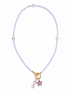 Lavender Blossom Necklace