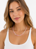Pink Shell Necklace - Image 2