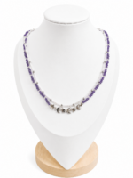 Amethyst Moon Necklace