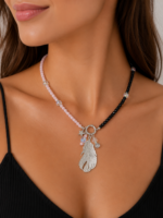 Midnight Blush Feather