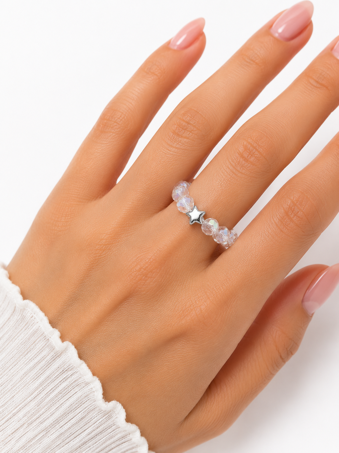16B6EA02-4F14-414D-AF11-95786627C361 Crystal Silver Star - Image 1