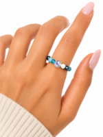 Ocean Spark Ring