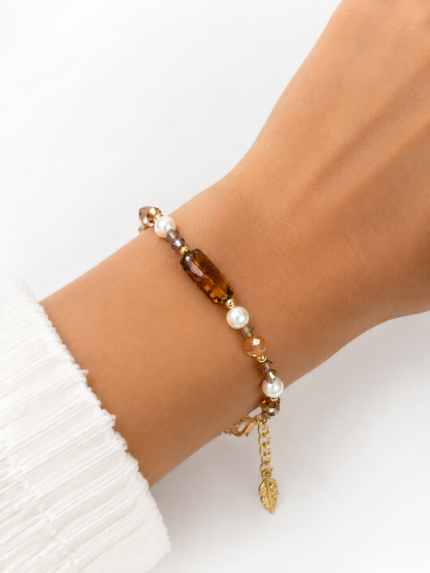 Golden Amber Bracelet
