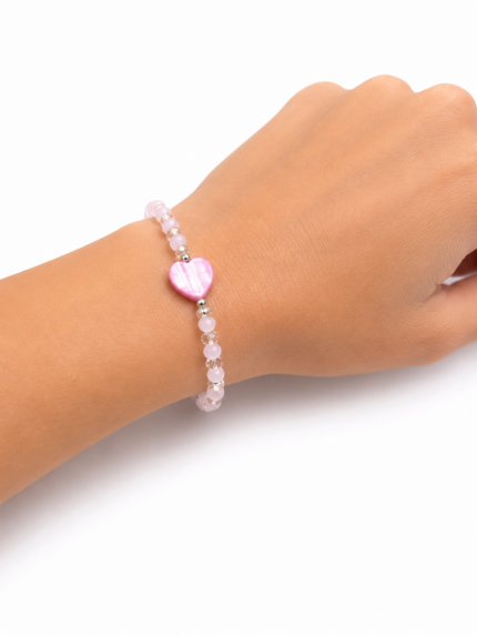 Pink Crystal Heart