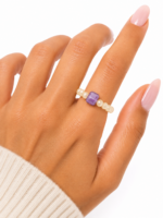 Lavender Glow Ring