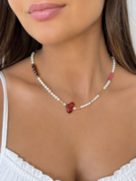 Ruby Pearl Heart