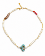 Turquoise Pearl Charm - Image 2